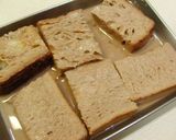 A picture of step 11 of Crispy, Chewy, Fluffy Bread Pudding ♡.