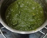 A picture of step 6 of Bathua Saag.