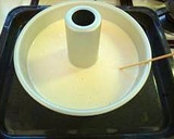 A picture of step 7 of Basic Plain Chiffon Cake.