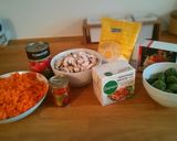 A picture of step 1 of Light Chicken Lasagna.