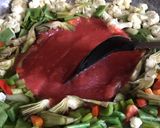Foto del paso 7 de la receta Paella vegetariana de celebración 🥂