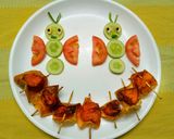 A picture of step 7 of Butterfly chicken.