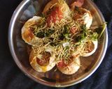 A picture of step 5 of Chutney puri.