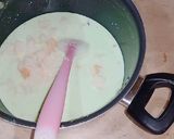 A picture of step 2 of Pista Kulfa ice cream dessert Ramadan special (Eid special).