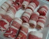 A picture of step 7 of My Family's Favorite Meat-Wrapped Koya Dofu.