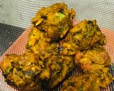 A picture of step 5 of MANGODE- Moong Dal Pakoras: Tea Time Snacks.