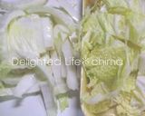 A picture of step 1 of Chinese Cabbage & Bok Choy Salted Pork Belly in Sauce.