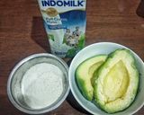 Foto langkah ke 1 dari resep Puding Alpukat Oreo Coklat🥑🍪🍫.