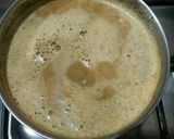 A picture of step 3 of Fennel seeds cardamom and jaggery tea☕💚.