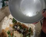 A picture of step 3 of Besan Dhokla.