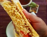 Foto langkah ke 4 dari resep Mie Goreng Toastie.