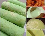Foto langkah ke 4 dari resep Dadar Gulung Isi Unti Kelapa.