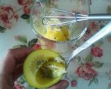 A picture of step 1 of Kiwi, Honey, Cinnamon, Black Vinegar Soy Milk Smoothie.