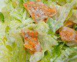A picture of step 7 of Simple Ceasar Salad.