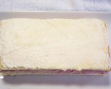 A picture of step 17 of Raspberry Cheese Mont Blanc Shortcake.