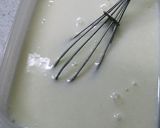 A picture of step 3 of Just-Mix Frozen Yogurt.