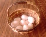 A picture of step 2 of Quail Egg Capertizers.