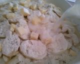 A picture of step 4 of Scalloped potatoes.
