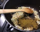 Une image de l'étape 8 de Soupe mixée poivrons, carottes et tomates au bouillon de crevettes.