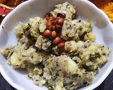 A picture of step 4 of Fry Aloo.
