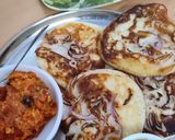 A picture of step 11 of Onion Uttapam, Sambar, Chutney,.
