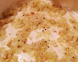 A picture of step 3 of Asiago and Asparagus Barley 'Risotto'.