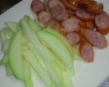 A picture of step 1 of German Potato Salad with Sweet Potatoes.