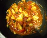 A picture of step 3 of Chicken and tomato pasta.