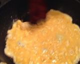 A picture of step 10 of Omurice (Rice Omelette).
