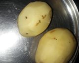 A picture of step 1 of Crispy French fries.