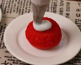 Foto langkah ke 14 dari resep Red Velvet Choux Au Craquelin.