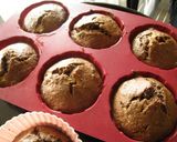 A picture of step 4 of Dairy and Egg-Free Macrobiotic Banana Cake.