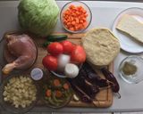 A picture of step 1 of Michoacan-Style Street Enchiladas (Enchiladas Placeras).