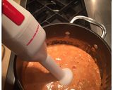 A picture of step 8 of Sundried Tomato Bisque & Grilled Cheese Croutons.