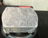 A picture of step 6 of Kolkata Special Steamed or Bhapa Rose Sandesh.