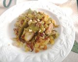 Foto del passaggio 4 della ricetta Filetto di merluzzo con peperoni verdi