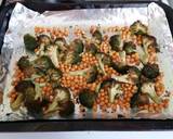 Vickys Spiced Quinoa Roasted Chickpeas & Broccoli GF DF EF SF NF recipe step 3 photo