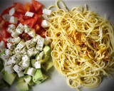 Foto del paso 5 de la receta: Spaghetti alla caprese —a nuestra manera—