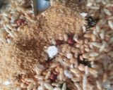 A picture of step 8 of Puffed Rice Snack (Lasaniya Mumra Chavana).