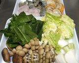 A picture of step 1 of Cheese and Soy Milk Hot Pot.