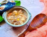 Hình bước làm 8 của món Soup óc heo tả pí lù - 8m+