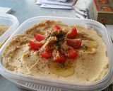 A picture of step 4 of Tahini Free Hummus.