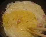 A picture of step 6 of Carbonara Pasta One Pan Cooking.