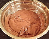 A picture of step 3 of Chocolate Crunch Layer Cake.