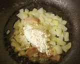A picture of step 9 of Clam Chowder-Like Cream Pasta.