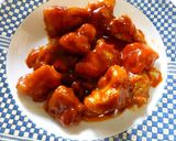 A picture of step 4 of Imitation Kara-age with Chili Sauce.