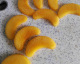 Foto del paso 7 de la receta: Pastel de arroz con melocotón a la plancha