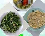Hình bước làm 2 của món Rau muống xào tỏi