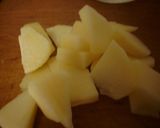 A picture of step 1 of Apple Bread Pudding.
