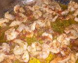 A picture of step 5 of Shrimp Scampi.